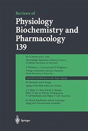 Seller image for Reviews of Physiology, Biochemistry and Pharmacology 139 for sale by GreatBookPrices
