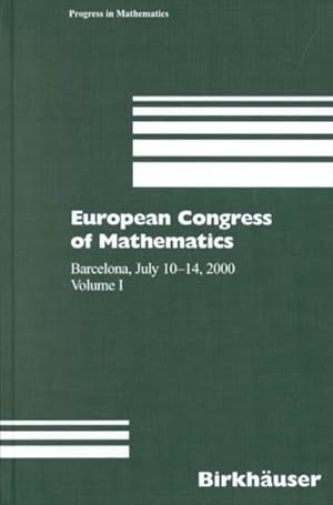Seller image for European Congress of Mathematics : Barcelona, July 10-14, 2000 for sale by GreatBookPrices