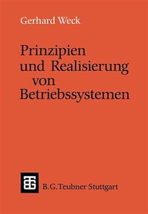 Seller image for Prinzipien Und Realisierung Von Betriebssystemen -Language: german for sale by GreatBookPrices