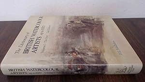 Seller image for The Dictionary of British Watercolour Artists, vol. I: The Text for sale by BoundlessBookstore
