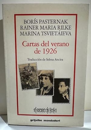 Seller image for CARTAS DEL VERANO DE 1926 for sale by Fbula Libros (Librera Jimnez-Bravo)