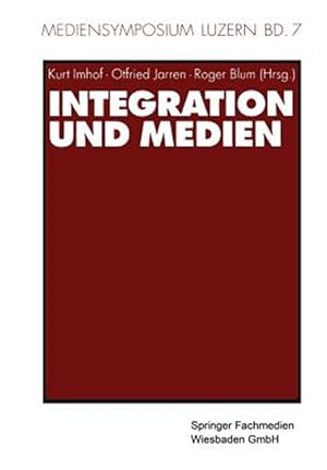 Imagen del vendedor de Integration Und Medien -Language: german a la venta por GreatBookPrices