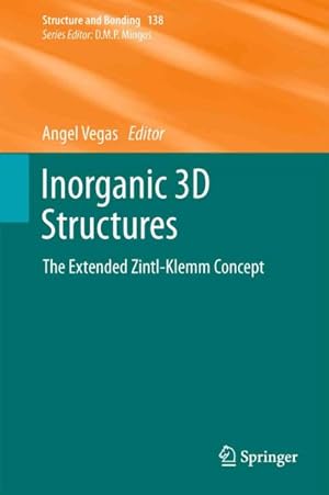 Image du vendeur pour Inorganic 3D Structures mis en vente par GreatBookPrices
