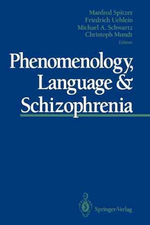 Seller image for Phenomenology, Language & Schizophrenia for sale by GreatBookPrices