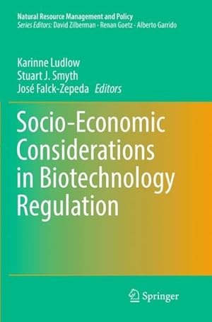 Seller image for Socio-economic Considerations in Biotechnology Regulation for sale by GreatBookPrices