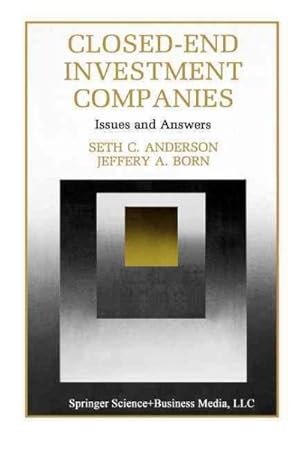 Seller image for Closed-End Investment Companies : Issues and Answers for sale by GreatBookPrices