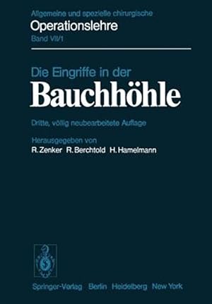 Bild des Verkufers fr Die Eingriffe in Der Bauchhhle -Language: german zum Verkauf von GreatBookPrices