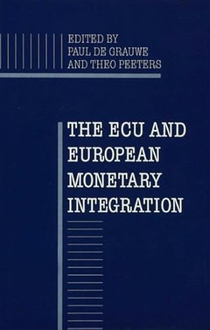 Imagen del vendedor de Ecu and European Monetary Integration a la venta por GreatBookPrices