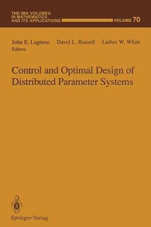 Immagine del venditore per Control and Optimal Design of Distributed Parameter Systems venduto da GreatBookPrices