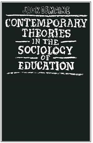 Immagine del venditore per Contemporary Theories in the Sociology of Education venduto da GreatBookPrices