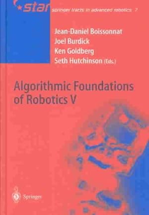 Immagine del venditore per Algorithmic Foundations of Robotics V venduto da GreatBookPrices
