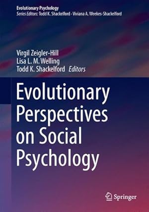 Imagen del vendedor de Evolutionary Perspectives on Social Psychology a la venta por GreatBookPrices