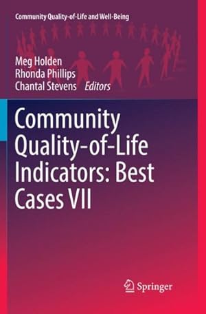 Immagine del venditore per Community Quality-of-life Indicators : Best Cases venduto da GreatBookPrices