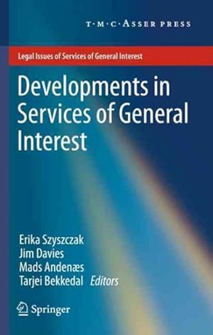 Immagine del venditore per Developments in Services of General Interest venduto da GreatBookPrices