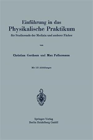 Seller image for Einfhrung in Das Physikalische Praktikum : Fr Studierende Der Medizin Und Anderer Fcher -Language: german for sale by GreatBookPrices