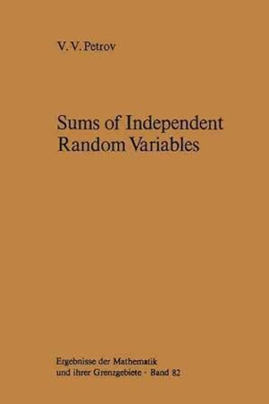 Seller image for Sums of Independent Random Variables for sale by GreatBookPrices