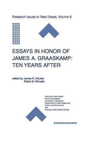 Imagen del vendedor de Essays in Honor of James A. Graaskamp : Ten Years After a la venta por GreatBookPrices