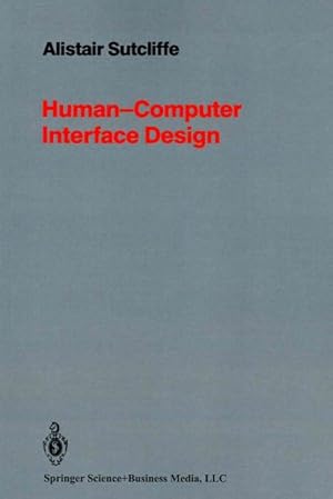 Image du vendeur pour Human-Computer Interface Design mis en vente par GreatBookPrices