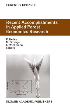 Seller image for Recent Accomplishments in Applied Forest Economics Research for sale by GreatBookPrices
