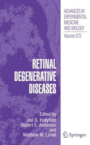 Imagen del vendedor de Retinal Degenerative Diseases a la venta por GreatBookPrices