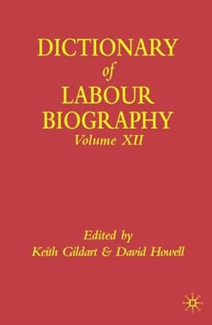 Seller image for Dictionary Of Labour Biography for sale by GreatBookPrices