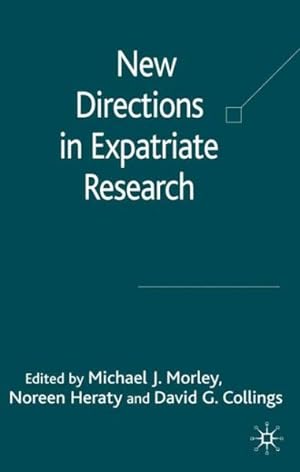 Seller image for New Directions in Expatriate Research for sale by GreatBookPrices