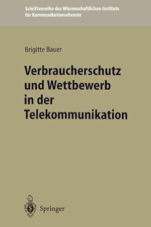 Seller image for Verbraucherschutz Und Wettbewerb in Der Telekommunikation -Language: German for sale by GreatBookPrices