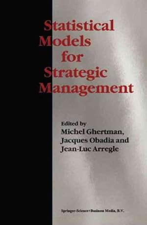 Bild des Verkufers fr Statistical Models for Strategic Management zum Verkauf von GreatBookPrices