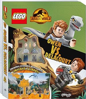 Bild des Verkufers fr Lego Jurassic World. Owen vs. Delacourt zum Verkauf von Imosver