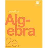 Seller image for Elementary Algebra 2nd edition for sale by eCampus