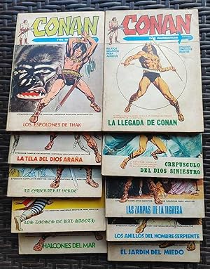 Conan The Barbarian. Nºs. 1 al 10 Taco Ediciones Vertice 1972