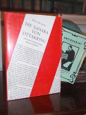 Bild des Verkufers fr Die Sahara von Ottakring und andere ironisch-witzige Wiener G'schichten. zum Verkauf von Antiquariat Klabund Wien