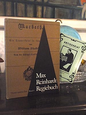 Bild des Verkufers fr Max Reinhardt. Regiebuch zu Macbeth. zum Verkauf von Antiquariat Klabund Wien