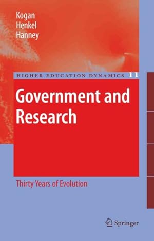 Seller image for Government and Research : Thirty Years of Evolution for sale by GreatBookPrices