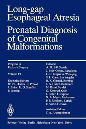 Seller image for Long-Gap Esophageal Atresia : Prenatal Diagnosis of Congenital Malformations for sale by GreatBookPrices