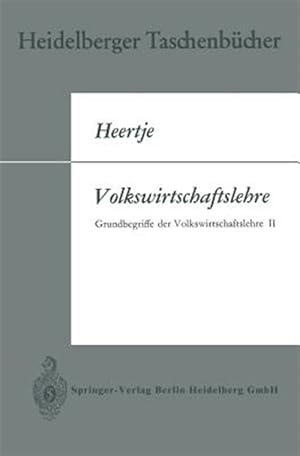 Immagine del venditore per Volkswirtschaftslehre : Grundbegriffe Der Volkswirtschaftslehre II -Language: german venduto da GreatBookPrices