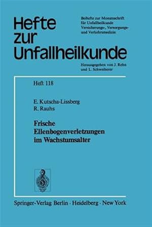 Seller image for Frische Ellenbogenverletzungen Im Wachstumsalter -Language: German for sale by GreatBookPrices