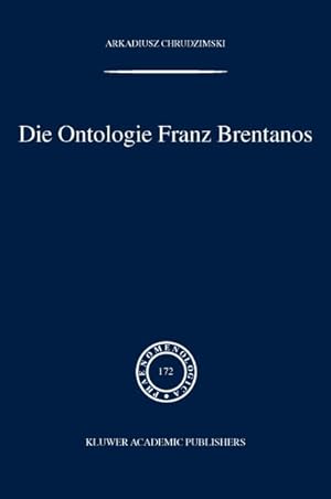 Seller image for Die Ontologie Franz Brentanos for sale by GreatBookPrices