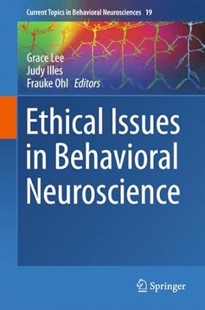 Seller image for Ethical Issues in Behavioral Neuroscience for sale by GreatBookPrices