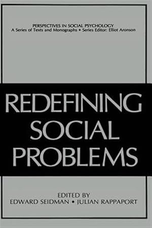 Seller image for Redefining Social Problems for sale by GreatBookPrices