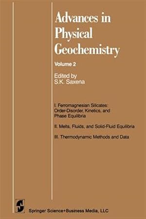 Imagen del vendedor de Advances in Physical Geochemistry a la venta por GreatBookPrices