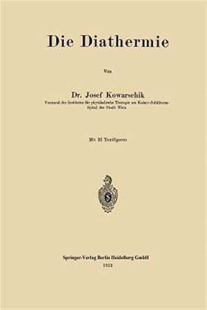 Immagine del venditore per Die Diathermie -Language: german venduto da GreatBookPrices
