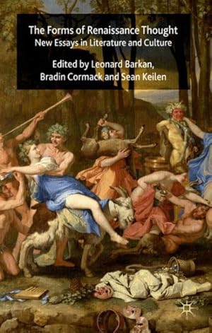 Imagen del vendedor de Forms of Renaissance Thought : New Essays in Literature and Culture a la venta por GreatBookPrices