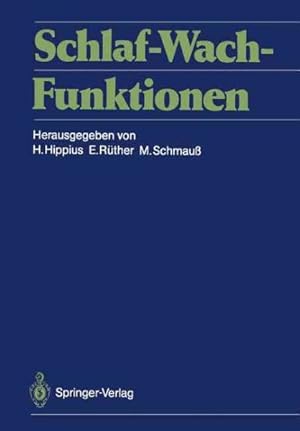 Immagine del venditore per Schlaf-Wach-Funktionen -Language: German venduto da GreatBookPrices