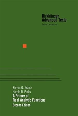 Seller image for Primer of Real Analytic Functions for sale by GreatBookPrices