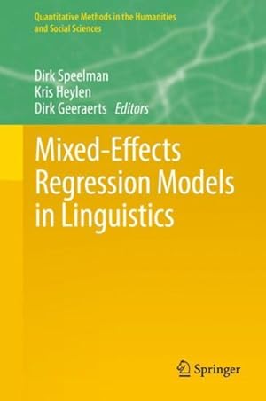 Immagine del venditore per Mixed-effects Regression Models in Linguistics venduto da GreatBookPrices