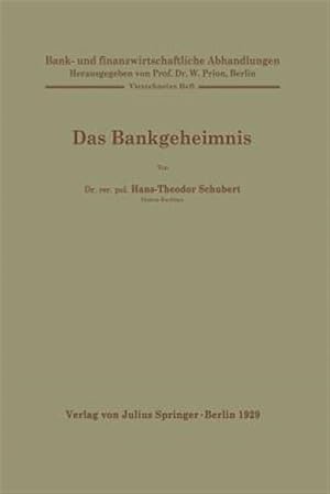 Seller image for Das Bankgeheimnis : 14. Heft -Language: german for sale by GreatBookPrices