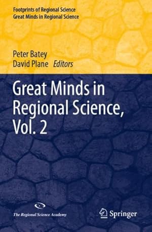 Seller image for Great Minds in Regional Science for sale by GreatBookPrices