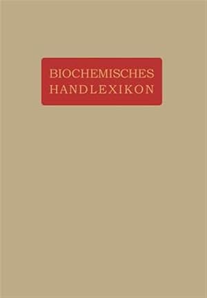 Immagine del venditore per Biochemisches Handlexikon -Language: german venduto da GreatBookPrices