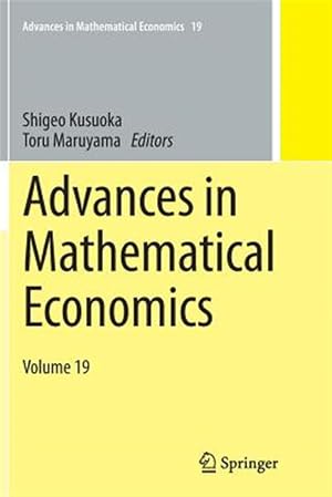 Seller image for Advances in Mathematical Economics for sale by GreatBookPrices